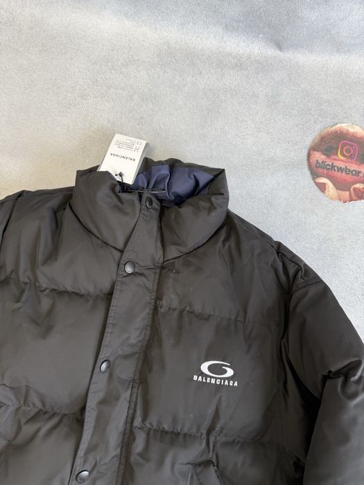 Куртка Пуховик Balenciaga Infinity logo puffer M L vetements prada