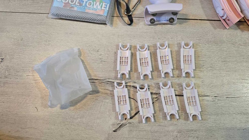 K-MART u5 Hula Hoop z inteligentną wagą różowy  regulacja 56-112 cm