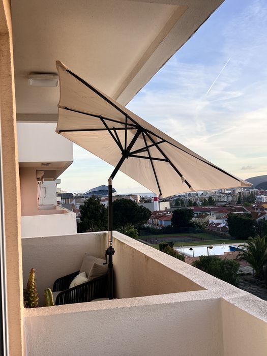 Chapeu de Sol retangular com base