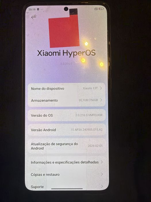 Telefone xiaomi redmi 13T 256GB