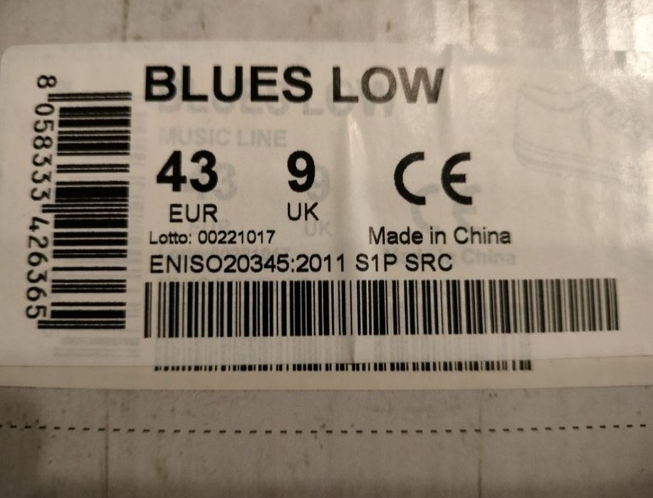 Buty robocze z podnoskiem FTG BLUES LOW