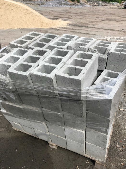 Шлакоблок 390-190-190  второй сорт