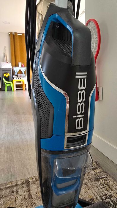 Aspirador vertical bissell croswave lava e aspira