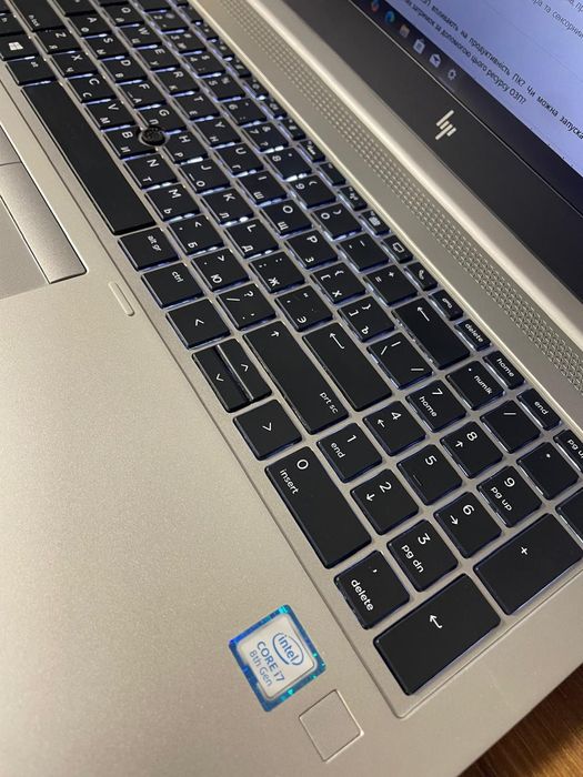 Ноутбук HP EliteBook 850G5 i7-8650U  SSD  512 озп 16gb