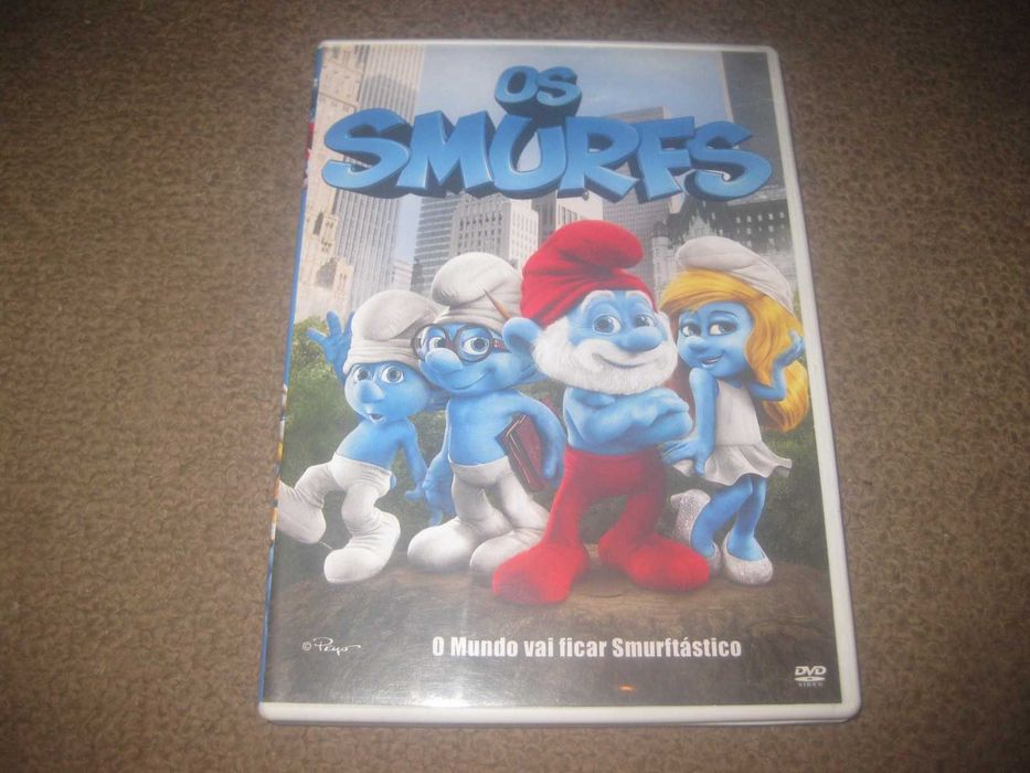 DVD "Os Smurfs" com Sofia Vergara
