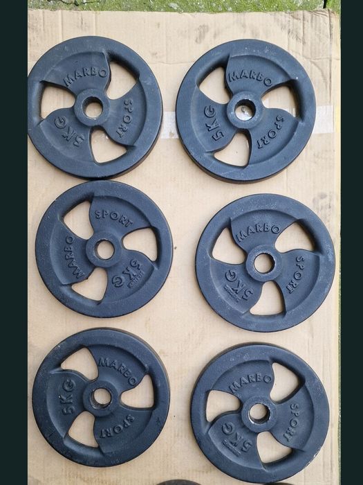 Obciążenie marbo sport 12x5kg.Mozliwa wysylka