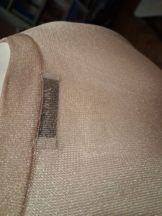 ZARA - bluzka, transparentną, połyskująca