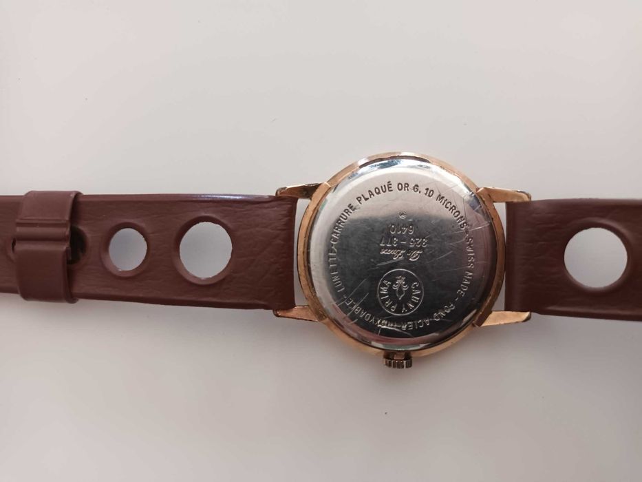 Relógio Cauny Calendário 17 Rubis