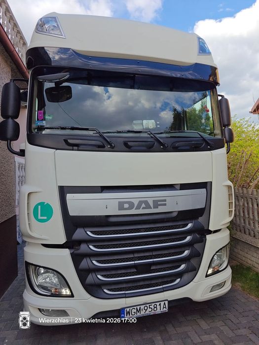 DAF Daf XF 460 FT  Sprzedam DAF XF106 Super Space Cab 2017 – kompresor do wydmuchu