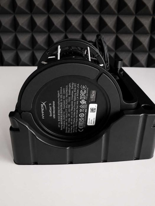 HyperX QuadCast S - mikrofon jak nowy, pełny zestaw