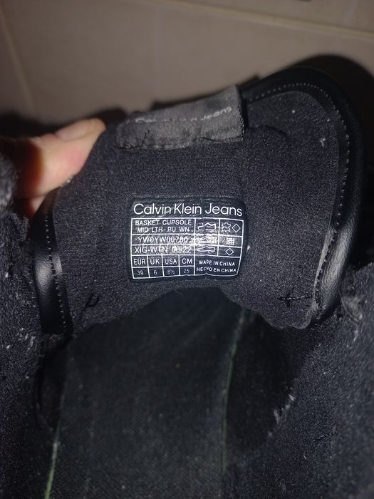 Хайтопы  Calvin Klein