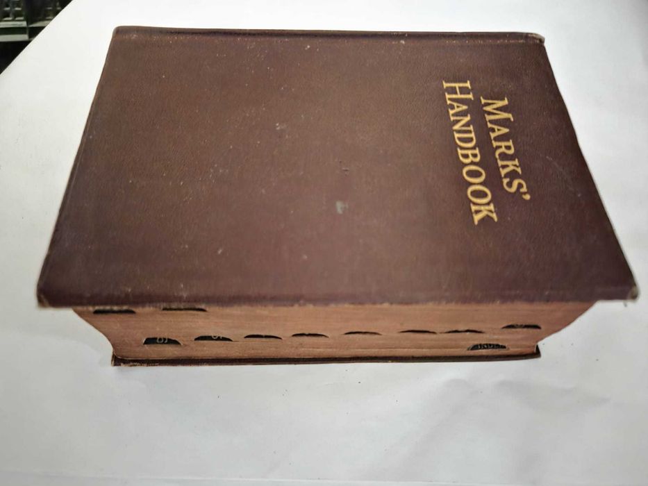 Mechanical Engineers' Handbook - Lionel S. Marks  Zabytkowy podręcznik