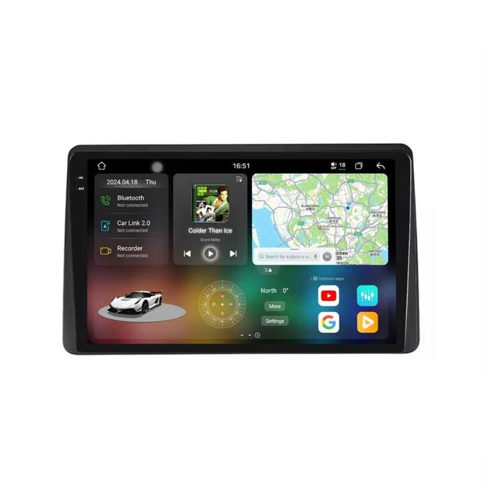 Штатна магнітола 6/128GB 360° 2K для Renault Duster най краща автомагнітола процесор 7870 8 core 2.7 Ghz