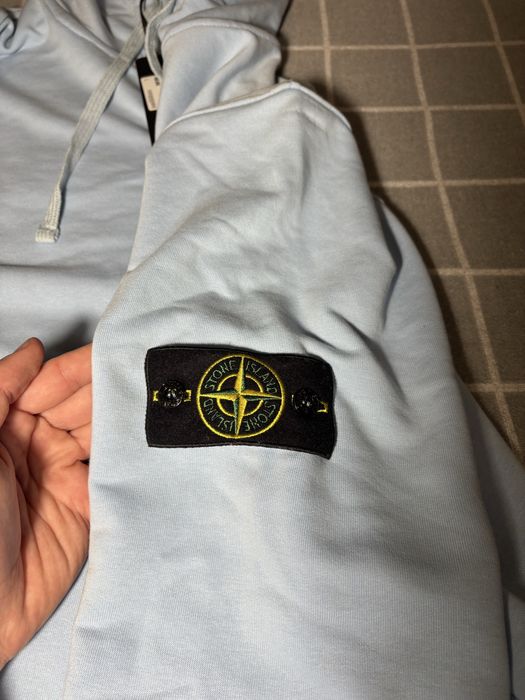 Блакитна кофта Stone Island