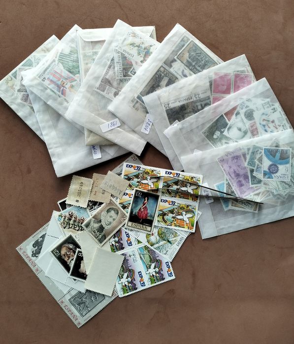 Selos novos MNH, Espanha 1964/ 90