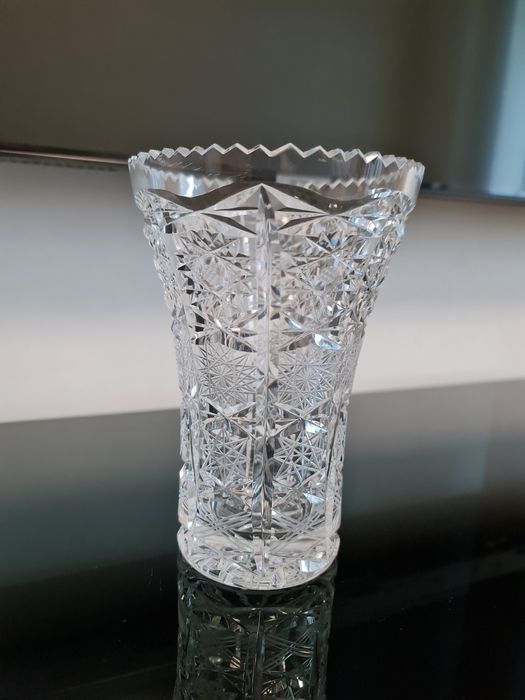 Ваза хрустальная Чехия