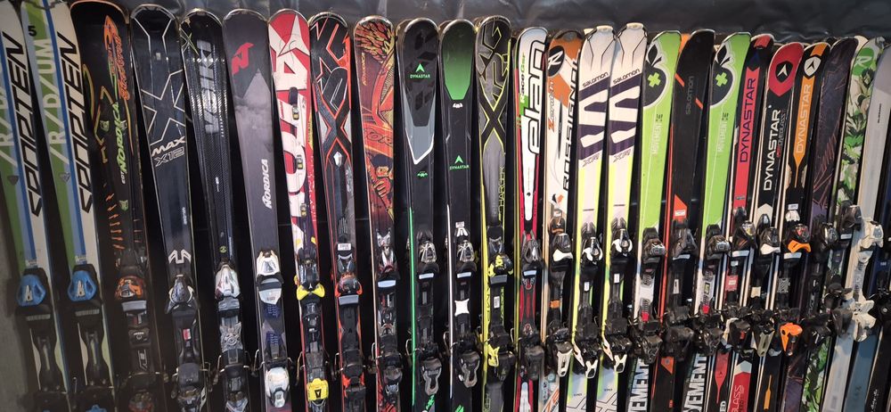 Narty alpejskie zjazdowe dla dorosłych