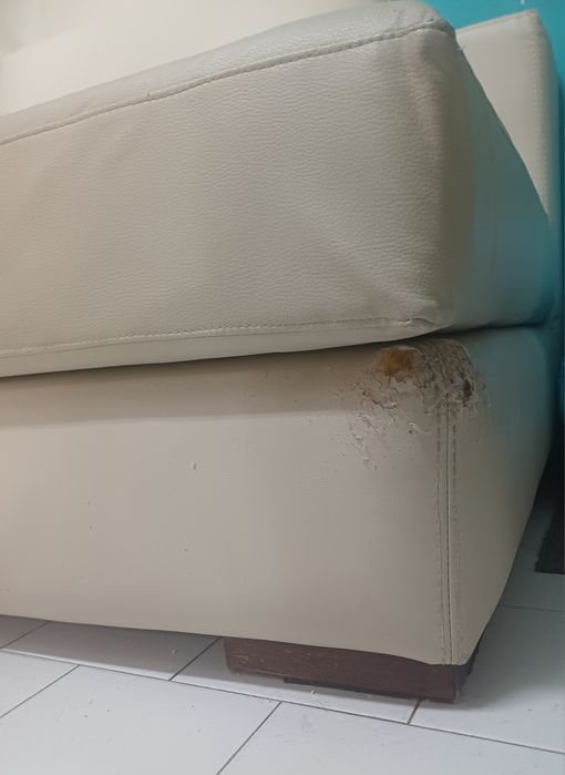 Sofa  bege 2,15 mt