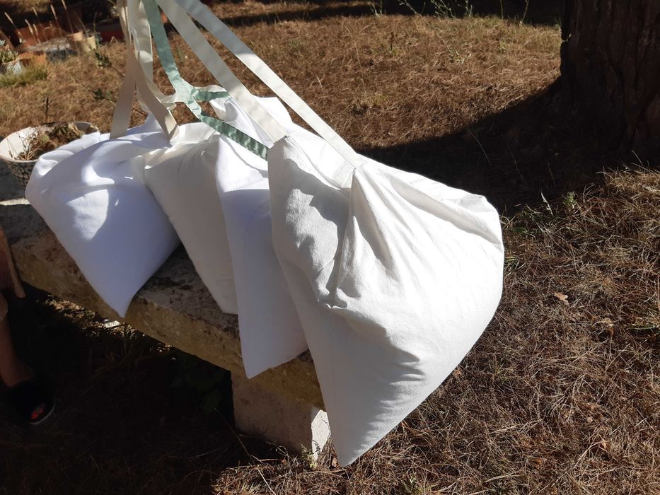 Almofada ou Puff de Praia ou Campo Confortavel  Cómodo Tecido Algodão
