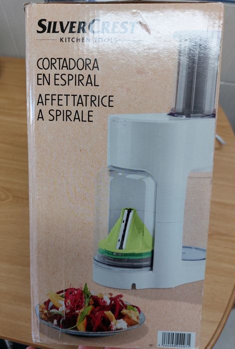 Espiralizador de frutas e legumes