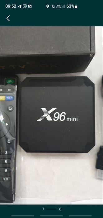 Смарт ТВ приставка smart TV box X96