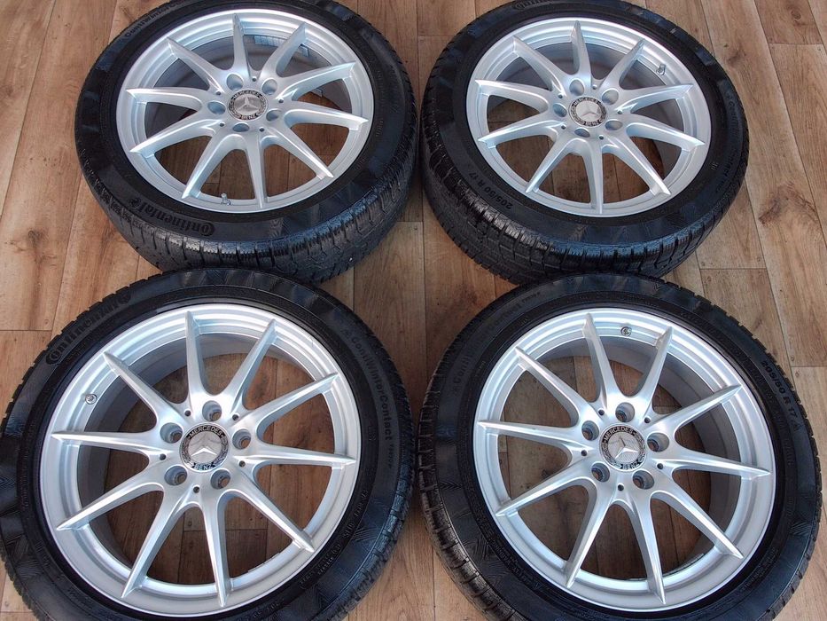 Felgi Mercedes A B C CLA Vito Viano VW Skoda Seat 17 5x112 ET49 ładne!