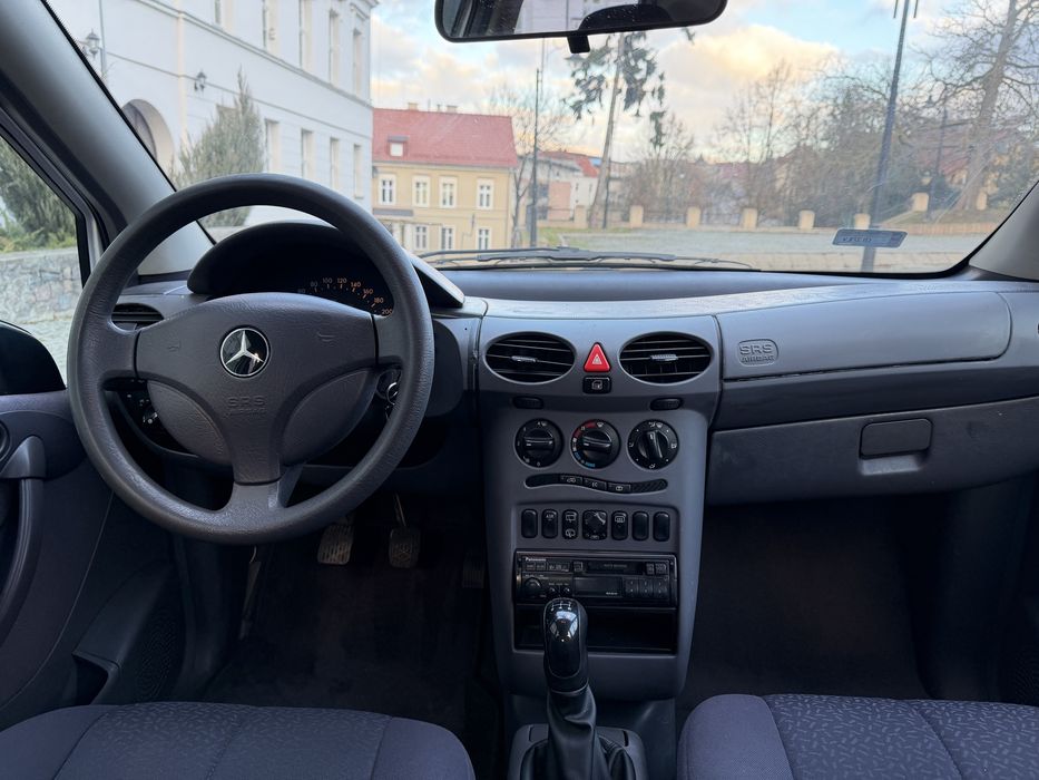 Mercedes-Benz A160  1.6 Benzyna 102KM  Klimatyzacja el. Szyby