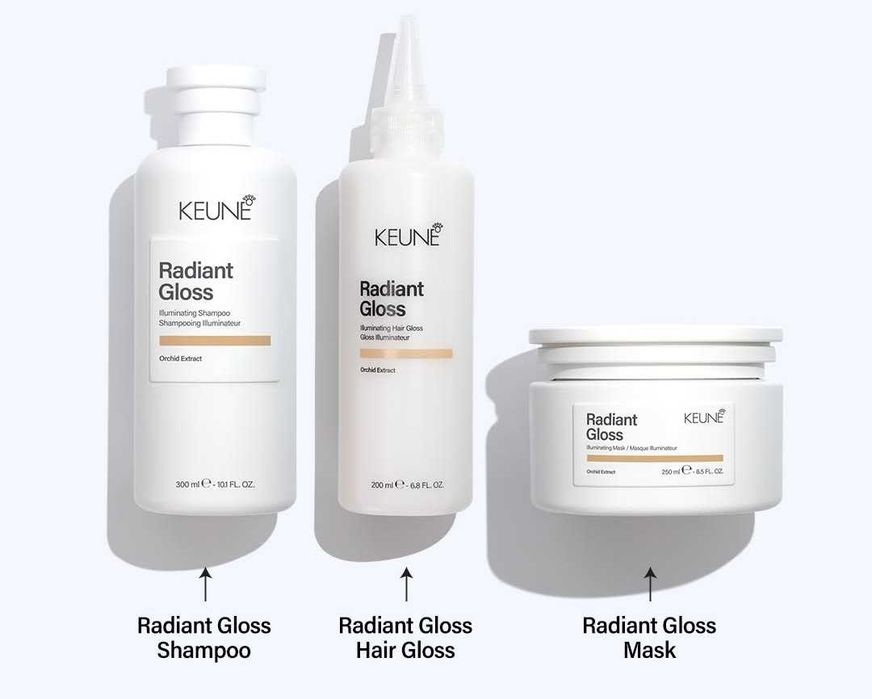 Keune Care Radiant Gloss Шампунь / Кондиціонер / Маска / Сироватка