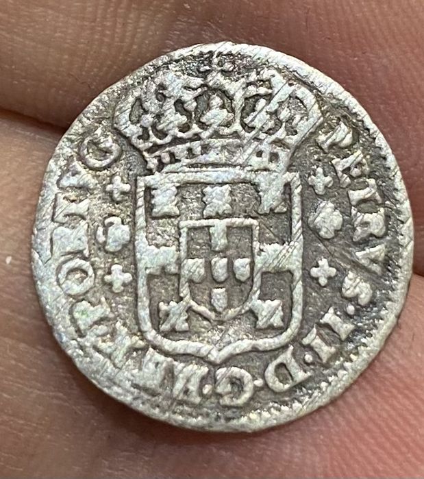 Coin 3 Vintens of Pedro II