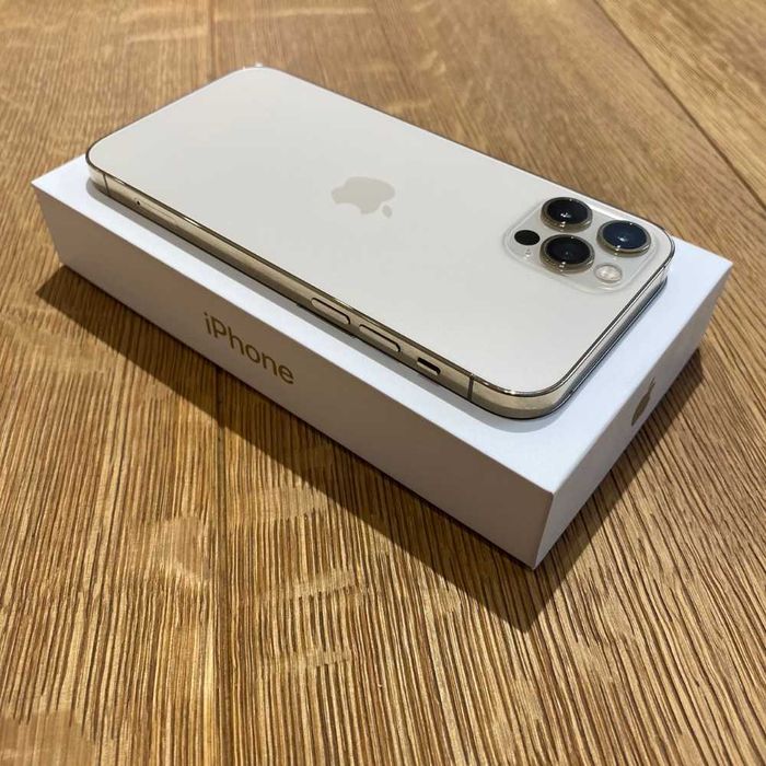  iPhone 12 Pro 128GB Gold Bat. 100% Gwarancja ROK Idealny RATY 0%
