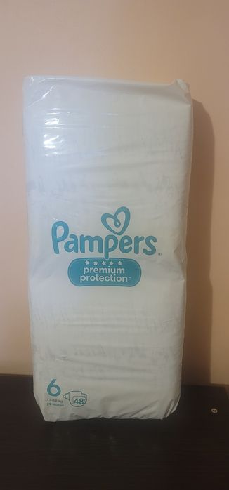 Памперси Pampers premium protection 6