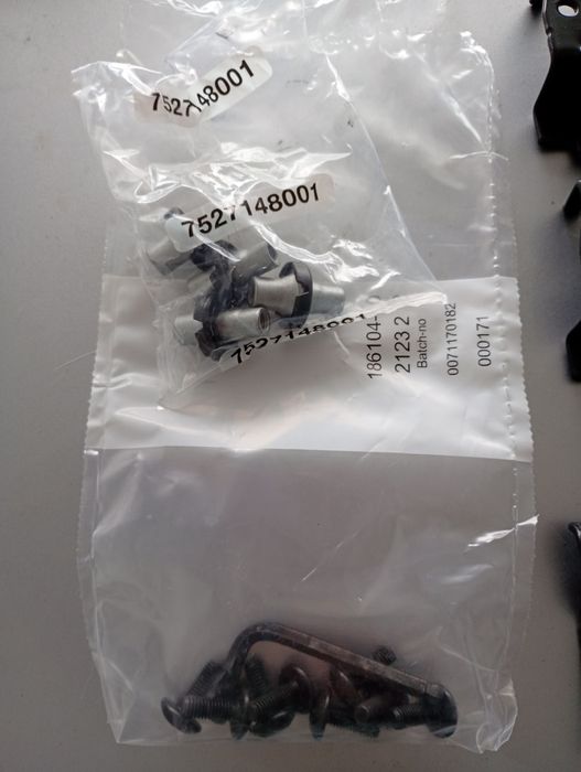 Kit fixação barras tejadilho