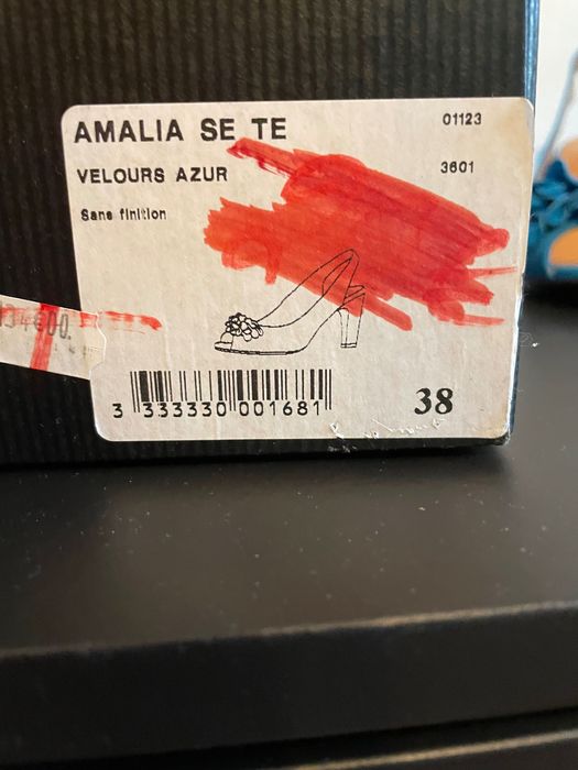 Sapatos salto alto  azuis