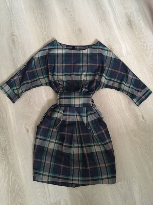 Sukienka w kratę, roz 36