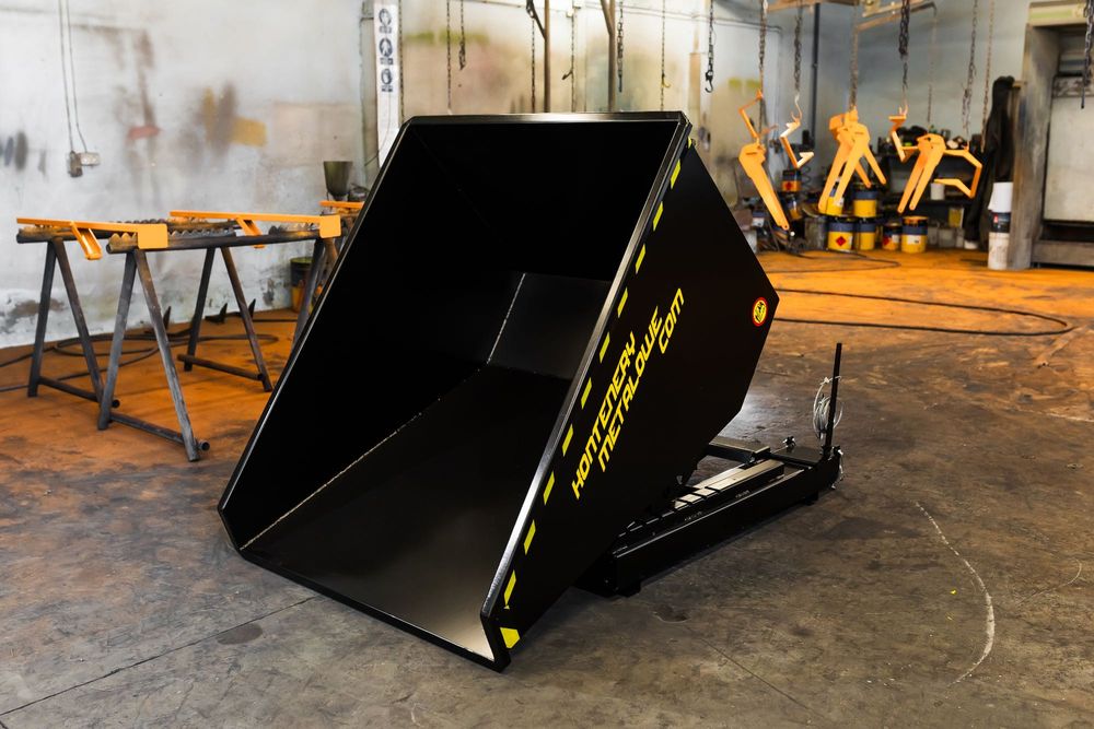 Kontener / Koleba / Kontener samowyładowczy / Kontener metalowy 900L