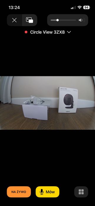 Kamera Logitech Circle View zewnętrzna - Apple Homekit