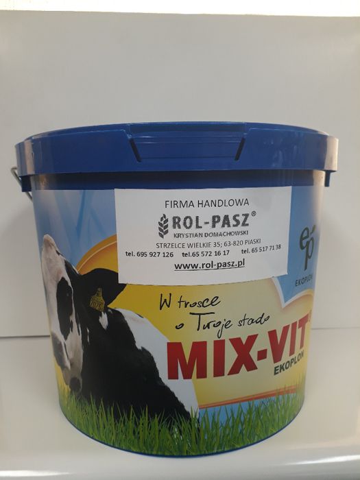 Mieszanka MIX-VIT CO bez GMO mineralno-witaminowa cielęta opasy