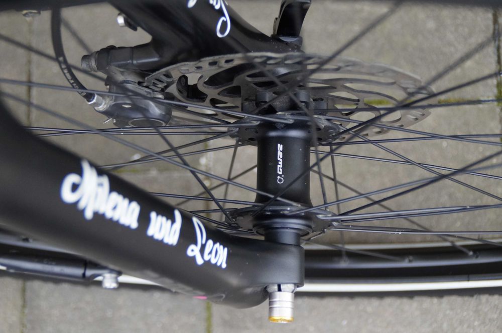 Rower elektryczny System Bosch napęd pasek piasta 8 biegowa