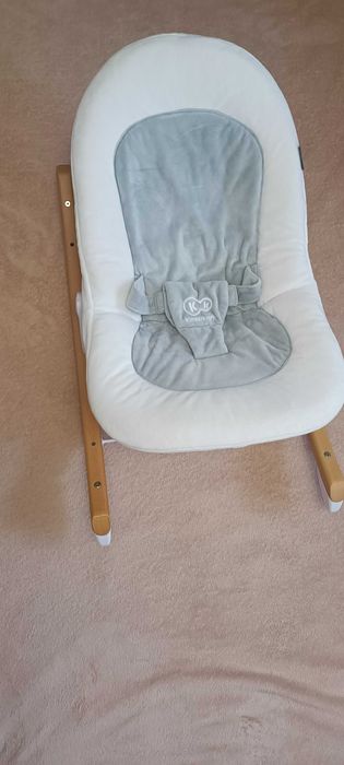 Шезлонг - гойдалка Kinderkraft Finio White