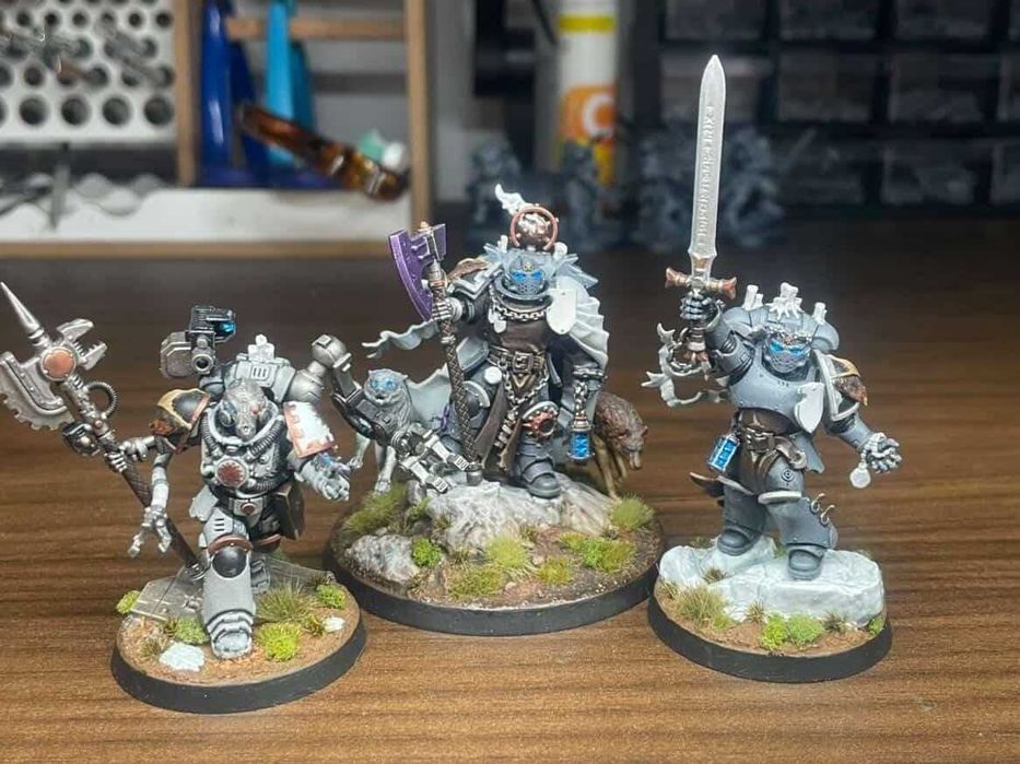 Warhammer 40k Space Marines  (Black Templars) Armia ok. 800 pkt