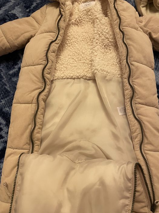 Зимовий набір ( комбінезон і балаклава)) 74-80 р .