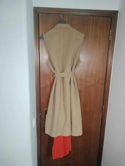 Colhet  de Lá camel Massimo Dutti