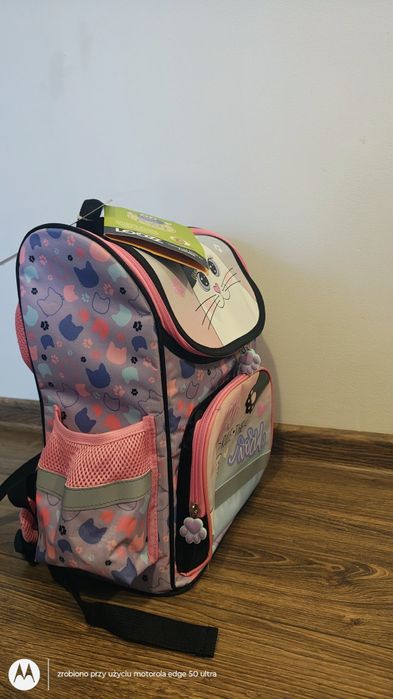 Plecak tornister dla dziewczynki nowy z metką Loozz