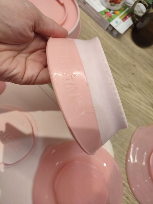 Zestaw twist shake do karmienia dzieci miski talerzyki