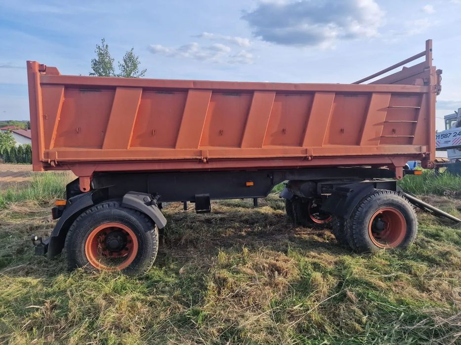 MAN MAZ  Przyczepa wywrotka MAZ jak nowa