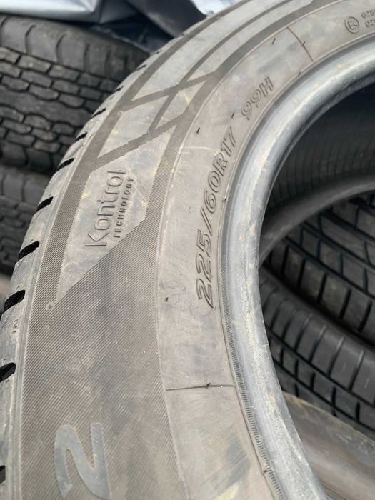 225-60-R17 HANKOOK VENTUS = 4 штуки летней резины GERMANY 2023