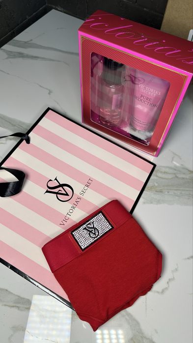Набор Victoria’s Secret + БЕЗКОШТОВНИЙ подарунковий пакет