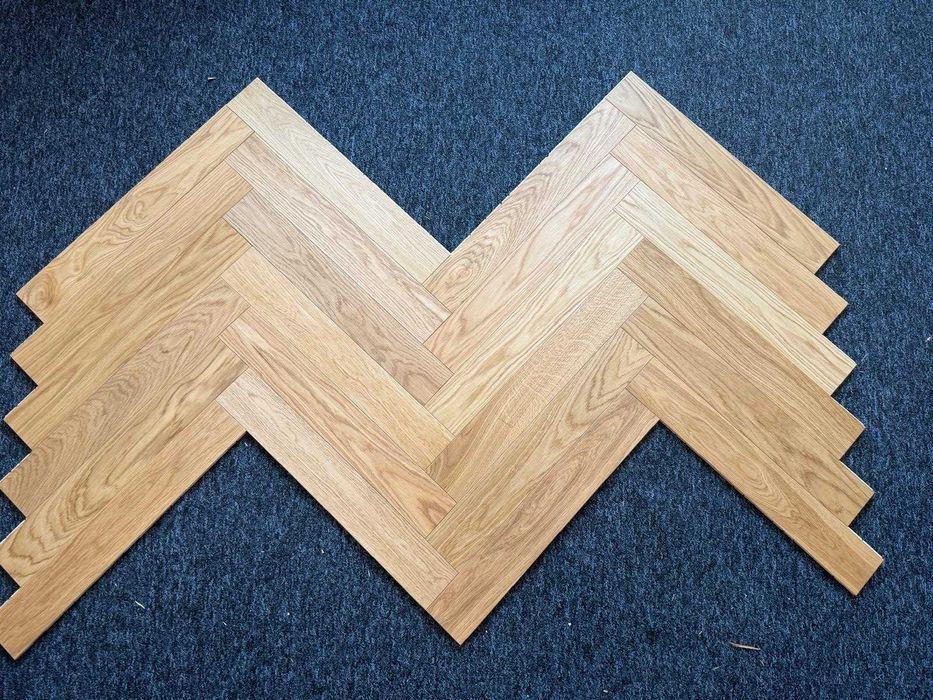 Jodełka klasyczna dębowa 11x100x600 Select Lakier UV