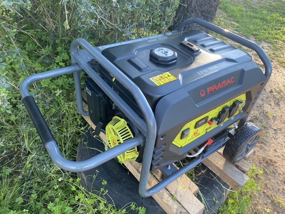 Gerador Gasolina 5000w Pramac - Proteção contra Apagão