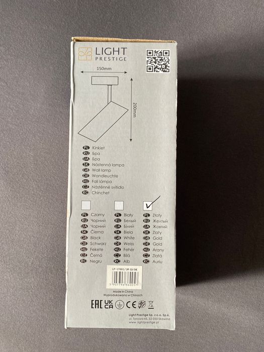 Kinkiet futuro firmy Light Prestige